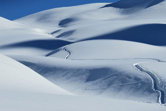 Traversée du Beaufortain en raquette